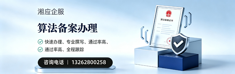 上海算法备案申报服务
