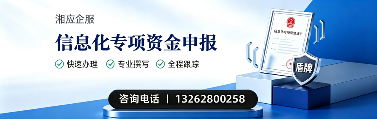 上海信息化专项资金申报服务