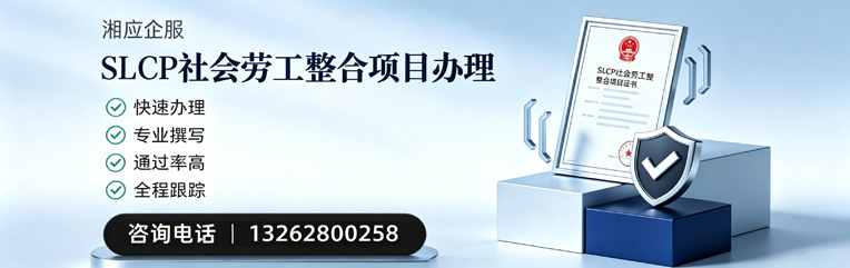 上海SLCP社会劳工整合项目申报服务