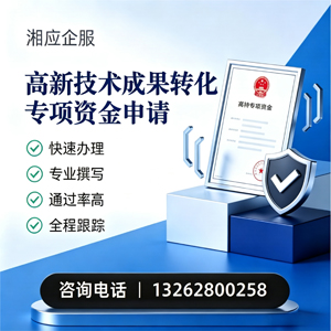 上海高新技术成果转化专项资金申报服务