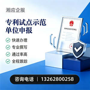 上海专利试点示范单位申报服务