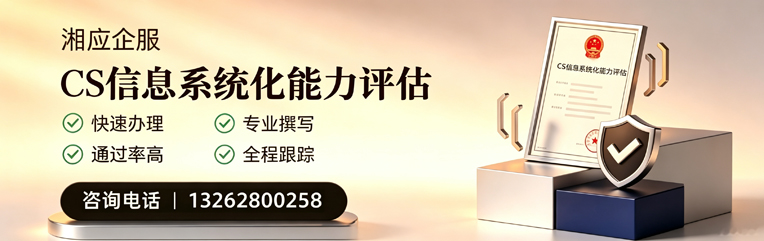 上海CS信息系统化能力评估申报服务
